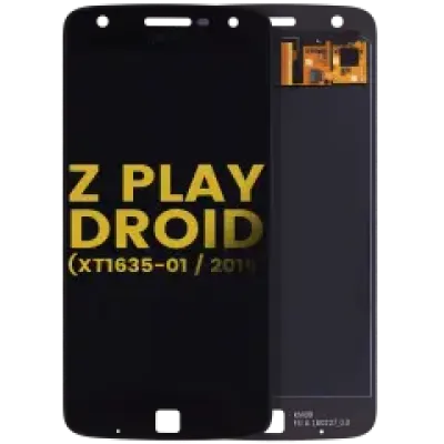 Дисплейний модуль (OLED) без рамки для Motorola Moto Z Play Droid (XT1635 / 2016) (Refurbished) (чорний)
