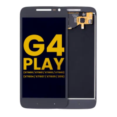 Дисплейний модуль (LCD) без рамки для Motorola Moto G4 Play (XT1600 / XT1601 / XT1602 / XT1603 / XT1604 / XT1607 / XT1609 / 2016) (Refurbished) (чорний)