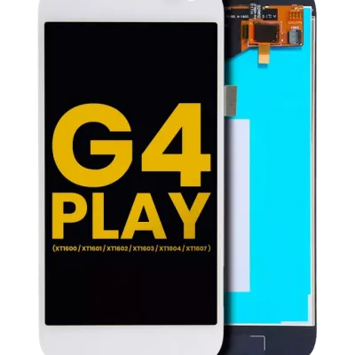 LCD Assembly Without Frame For Motorola Moto G4 Play (XT1600 / XT1601 / XT1602 / XT1603 / XT1604 / XT1607 / XT1609 / 2016) (Refurbished) (White)