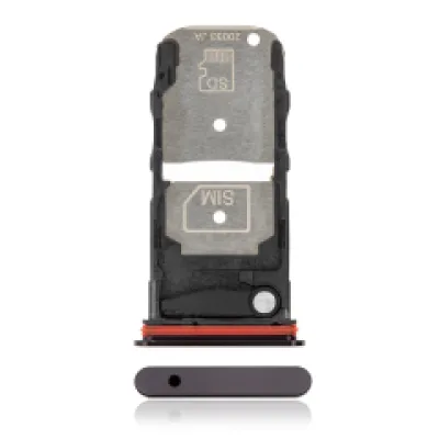 Лоток SIM (одна карта) для Motorola Edge Plus 5G (XT2061 / 2020) (Genuine OEM) (Smokey Sangria)