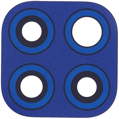 Скло основної камери для Motorola Moto G Power (XT2117 / 2021) (Genuine OEM) (Glowing Blue)