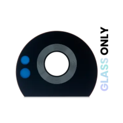 Скло основної камери для Motorola Moto Z2 Play (XT1710 / 2017) (Genuine OEM) (чорний)