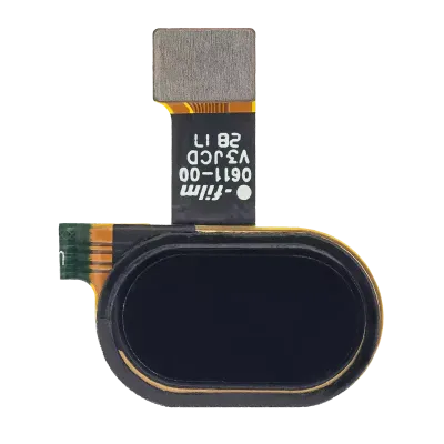 Кнопка Home зі шлейфом для Motorola Moto E4 (XT1763 / 2017) / E4 Plus (XT1774 / 2017) (Genuine OEM) (чорний)