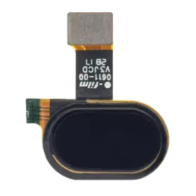 Кнопка Home зі шлейфом для Motorola Moto E4 (XT1763 / 2017) / E4 Plus (XT1774 / 2017) (Genuine OEM) (чорний)