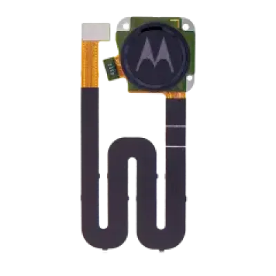 Датчик відбитків пальців із проклейкою для Motorola Moto E5 Plus / E5 Supra (XT1924 / 2018) (Genuine OEM) (сірий)