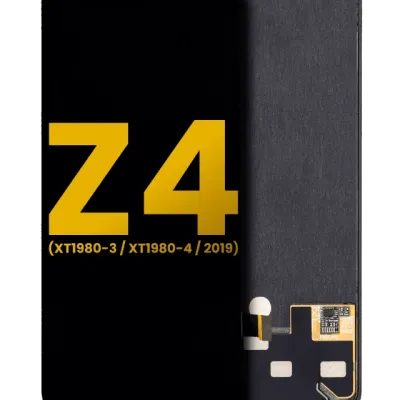 OLED Assembly Without Frame For Motorola Moto Z4 (XT1980-3 / XT1980-4 / 2019) (Refurbished) (All Colors)