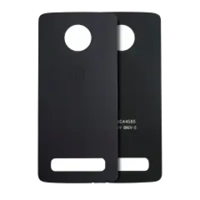Заднє скло для Motorola Moto Z4 (XT1980-3 / XT1980-4 / 2019) (Genuine OEM) (сірий)