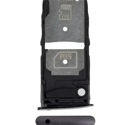 Лоток SIM для Motorola Moto Z4 (XT1980 / 2019) (чорний)