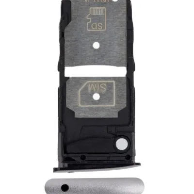 Лоток SIM для Motorola Moto Z4 (XT1980 / 2019) (Frost White)