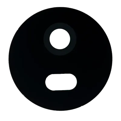 Скло основної камери для Motorola Moto E4 (XT1763 / 2017) (Genuine OEM) (чорний)