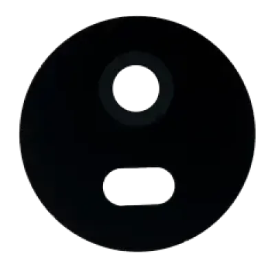 Скло основної камери для Motorola Moto E4 (XT1763 / 2017) (Genuine OEM) (чорний)
