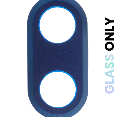 Скло основної камери (Glass Only) з проклейкою для Motorola Moto One Hyper (XT2027-1 / 2020) (Genuine OEM) (Deepsea Blue)