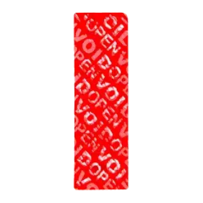 Наклейка VOID для Out of Warranty для OnePlus (Genuine OEM) (Red) (5 шт)