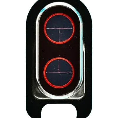 Рамка основної камери з кріпленням (тільки рамка) для OnePlus 6 (A6000 / A6003) (Genuine OEM) (Amber Red)