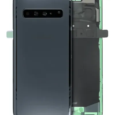 Задня кришка зі склом камери для Samsung Galaxy S10 5G (Service Pack) (Prism Black)