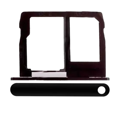 Sim Card Tray For Motorola Moto G5S Plus (XT1806 / 2017) (Dual Card Version) (Black)