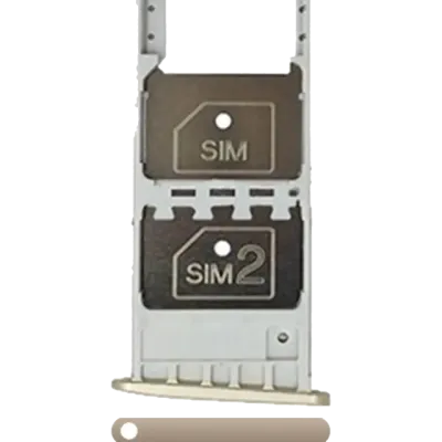 Лоток SIM для Motorola Moto G5 Plus (XT1687 / 2017) (золотий)