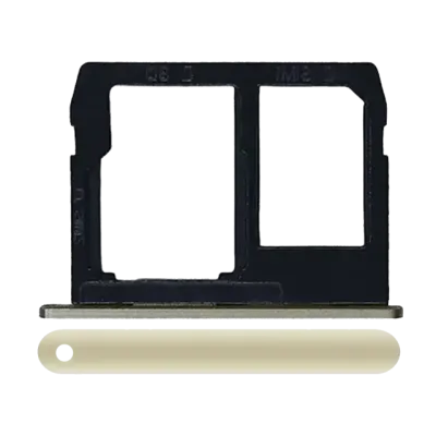 Лоток SIM для Motorola Moto G5S Plus (XT1806 / 2017) (золотий) (Dual Card Version)