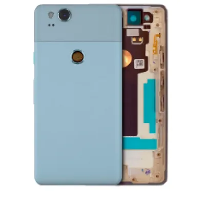 Задня кришка з встановленими компонентами для Google Pixel 2 (Used OEM Pull: Grade A) (синій)