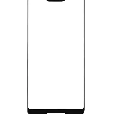 Front Cover Glass For Google Pixel 3 XL (Black)