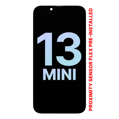 Дисплейний модуль OLED з попередньо встановленим датчиком наближення для iPhone 13 Mini (Service Pack)
