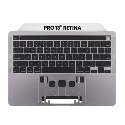 Топкейс з акумулятором і клавіатурою (ANSI US) для MacBook Pro 13" A2289 (2020) (Used OEM Pull: Grade B/C) (Space Gray)