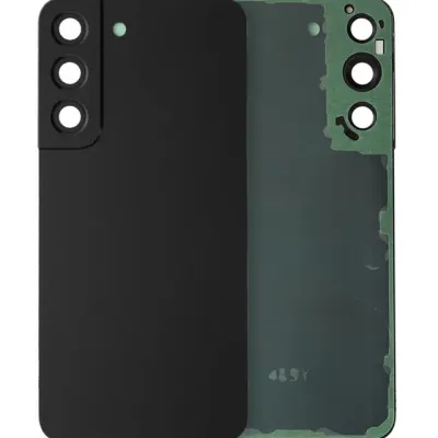 Задня кришка зі склом камери для Samsung Galaxy S22 5G (Service Pack) (Phantom Black)
