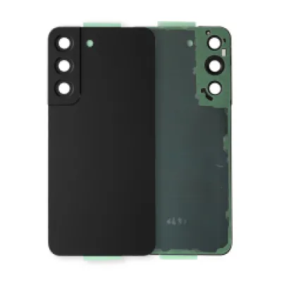 Задня кришка зі склом камери для Samsung Galaxy S22 5G (Service Pack) (Phantom Black)
