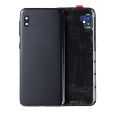 Задня кришка зі склом камери для Samsung Galaxy A10E (A102 / 2019) (Service Pack) (чорний)