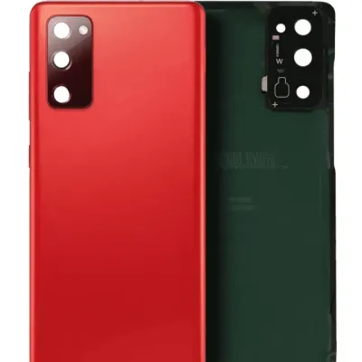 Задня кришка з склом камери для Samsung Galaxy S20 FE (Service Pack) (Cloud Red)