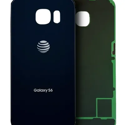 Задня кришка для Samsung Galaxy S6 (AT&T Logo) (Used OEM Pull: Grade A) (Black Sapphire)