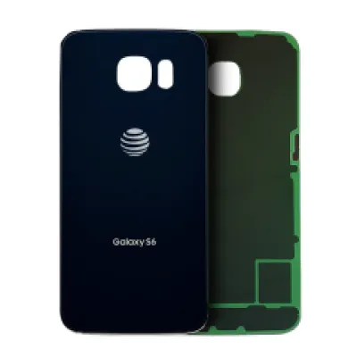 Задня кришка для Samsung Galaxy S6 (AT&T Logo) (Used OEM Pull: Grade A) (Black Sapphire)