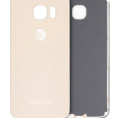 Задня кришка для Samsung Galaxy S6 (AT&T Logo) (Used OEM Pull: Grade A) (Gold Platinum)
