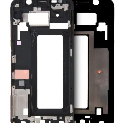 Рамка корпусу для Samsung Galaxy S6 Edge (Service Pack) (Black Sapphire)