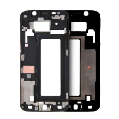 Рамка корпусу для Samsung Galaxy S6 Edge (Service Pack) (Black Sapphire)