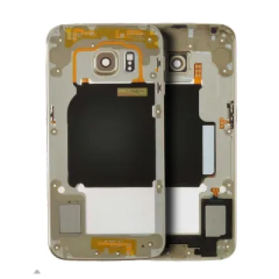 Рамка корпусу для Samsung Galaxy S6 Edge (Service Pack) (Gold Platinum)