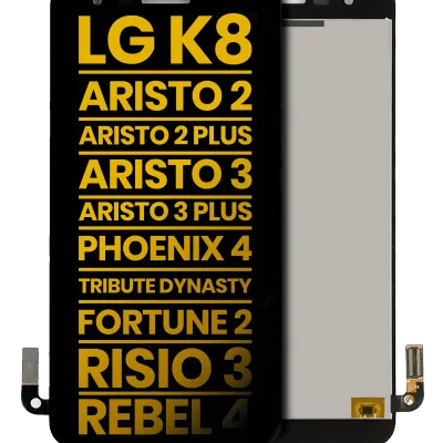 Дисплейний модуль для LG K8 (X210 / 2018) / Aristo 2 / Aristo 2 Plus / Aristo 3 / Aristo 3 Plus / Phoenix 4 / Tribute Dynasty / Empire / Fortune 2 / Risio 3 / Rebel 4 без рамки (Refurbished) чорний