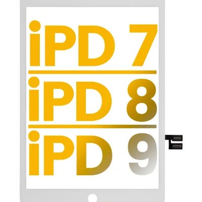 Тачскрін для iPad 7 (2019) / iPad 8 (2020) / iPad 9 (2021) (Premium) (білий)