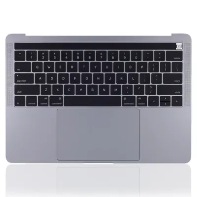 Top Case with Keyboard (ISO UK) and Trackpad For MacBook Pro 13" A1989 (2018-2019) (Used OEM Pull: Grade A) (Space Gray)