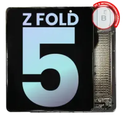 Внутрішній дисплейний модуль (OLED) з рамкою для Samsung Galaxy Z Fold 5 5G (US & International) (Service Pack) (Cream)