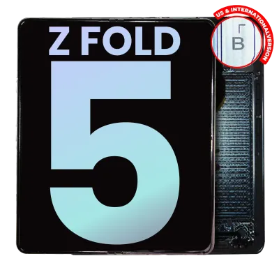 Внутрішній дисплейний модуль (OLED) з рамкою для Samsung Galaxy Z Fold 5 5G (US & International) (Service Pack) (Icy Blue)
