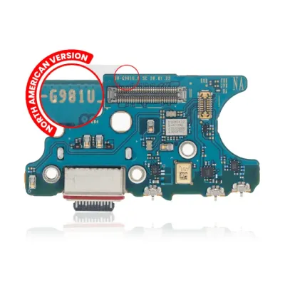 Роз'єм зарядки з платою для Samsung Galaxy S20 5G (G981U) (US Version) (Service Pack)