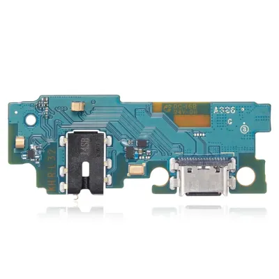 Роз'єм зарядки з гніздом навушників для Samsung Galaxy A32 5G (A326 / 2021) (North American Version) (Service Pack)