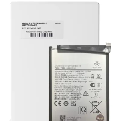 Акумулятор для Samsung Galaxy A04 (A045 / 2022) / A04E (A042 / 2022) / A14 (A145 / 2023) / A14 5G (A146U / A146P / A146V / A146W / 2023) (WT-S-W1) (Service Pack)