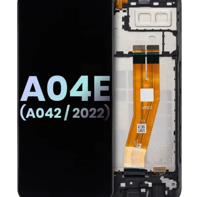 Дисплейний модуль (LCD) з рамкою для Samsung Galaxy A04E (A042 / 2022) (Service Pack) (All Colors)