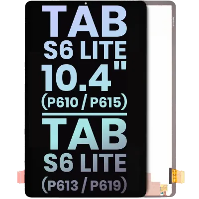 Дисплейний модуль для Samsung Galaxy Tab S6 Lite 10.4" (P610 / P615) (2020) / Tab S6 Lite 10.4" (P613 / P619) (2022) (LCD, Without Frame, Service Pack)