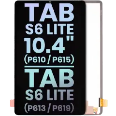 Дисплейний модуль для Samsung Galaxy Tab S6 Lite 10.4" (P610 / P615) (2020) / Tab S6 Lite 10.4" (P613 / P619) (2022) (LCD, Without Frame, Service Pack)