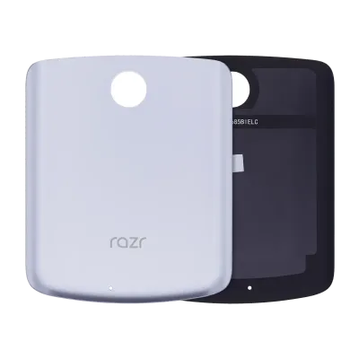 Back cover Glass For Motorola Razr 5G (XT2071 / 2020) (Liquid Mercury) (Genuine OEM)