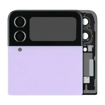 Дисплейний модуль для Samsung Galaxy Z Flip 4 5G зовнішній (OLED, Service Pack, Bora Purple)