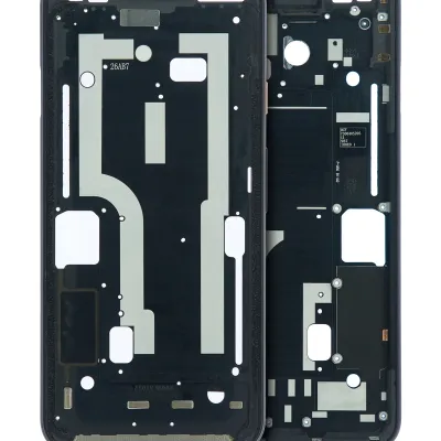 Mid-Frame Housing For Google Pixel 4 (Pink Power Button)